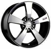 Литые диски Racing Wheels H-419 (BKFP) 7x17 5x105 ET 40 Dia 56.6