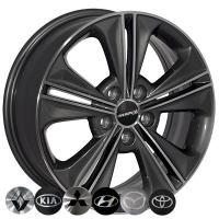 Литые диски ZF TL0277NW (GMF) 6.5x17 5x114.3 ET 48 Dia 67.1