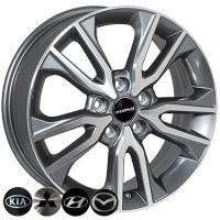 Литые диски ZF TL0603NW (GMF) 6.5x17 5x114.3 ET 49 Dia 67.1